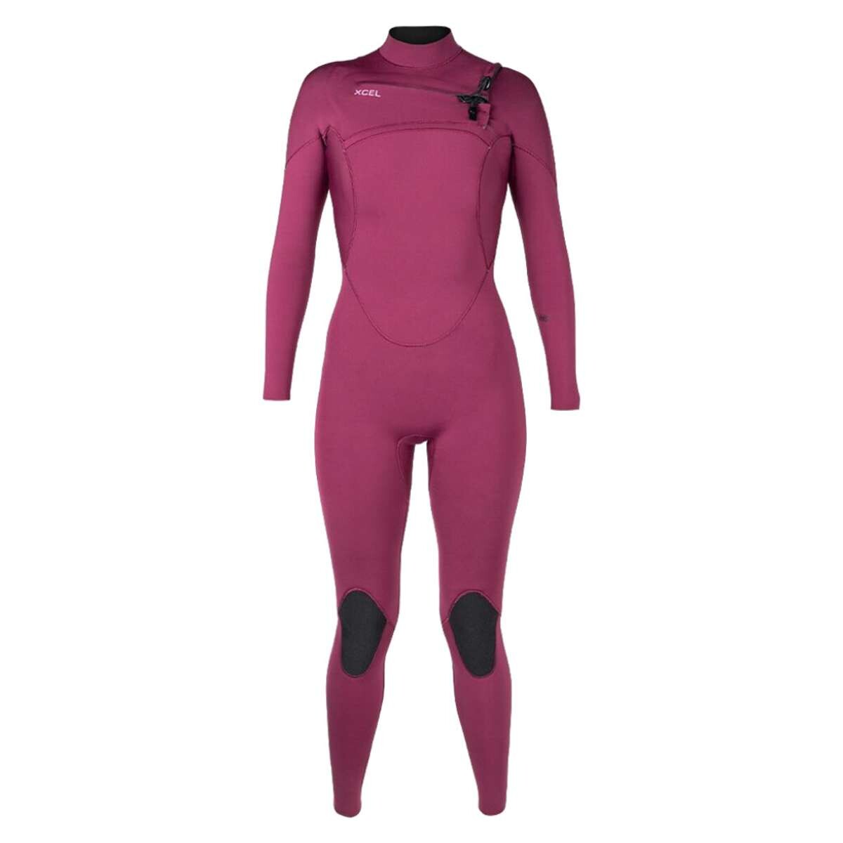 Traje Xcel Womens Comp 3/2 mm Full Wetsuit Chest Zip - Púrpura 
