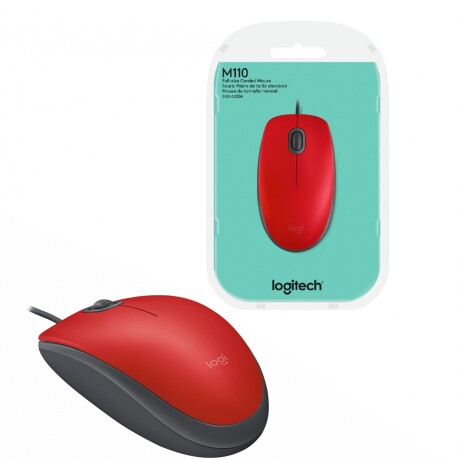 Mouse óPtico Logitech M110 Silent 001