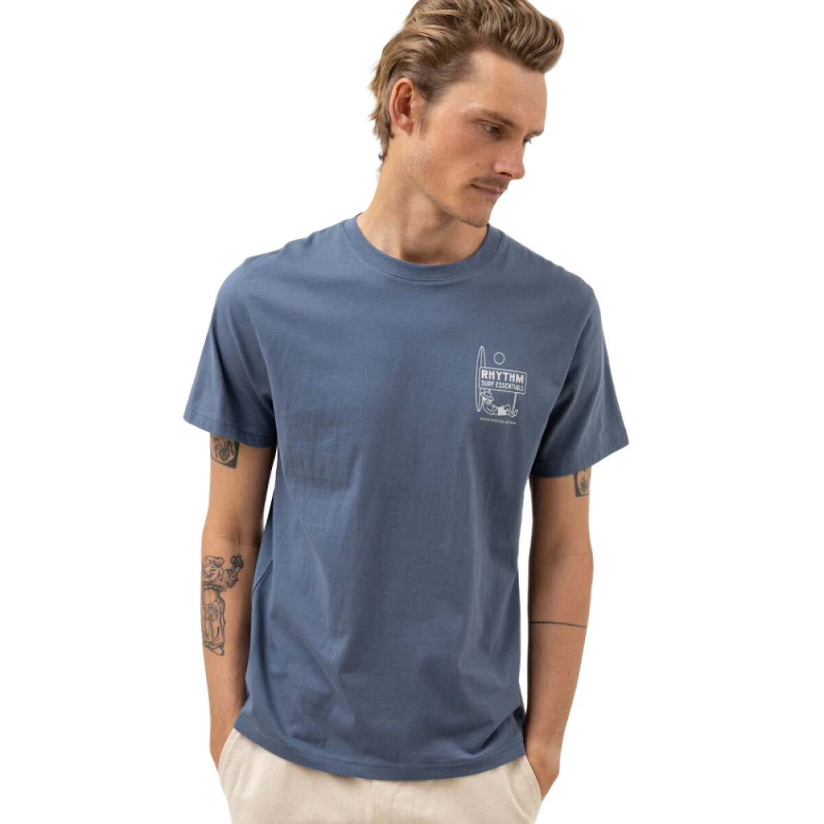 Remera Mc Rhythm Wanderer - Azul 