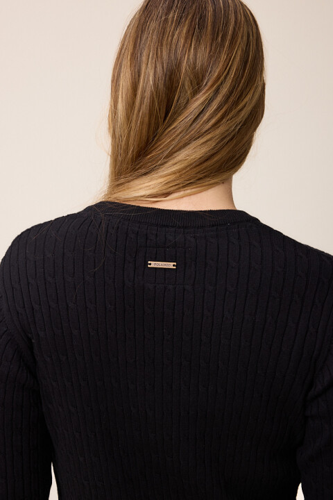 SWEATER DUNAI POLANCO Negro