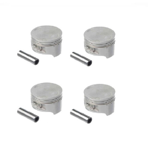 JUEGO DE PISTONES 0.50 MM GOL G1 1.8 CARBURADOR HUECO SIN AROS Juego De Pistones 0.50 Mm Gol G1 1.8 Carburador Hueco Sin Aros