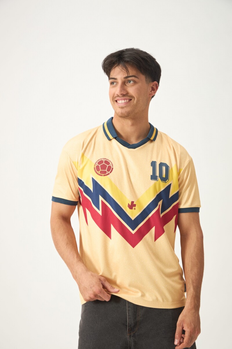 REMERA FUTBOL PAISES - VALDERRAMA 