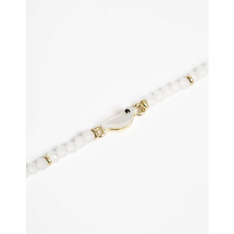 Pulsera Flexible De Canutillos Dorado