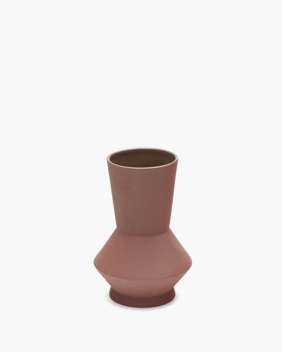 Jarrón Monells de cerámica - marrón 24 cm 