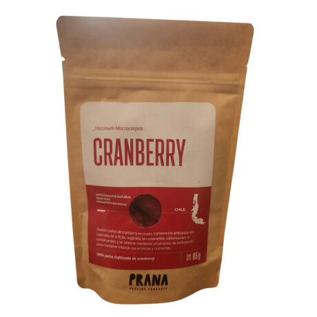 Cranberry en Polvo Prana 85g Cranberry en Polvo Prana 85g
