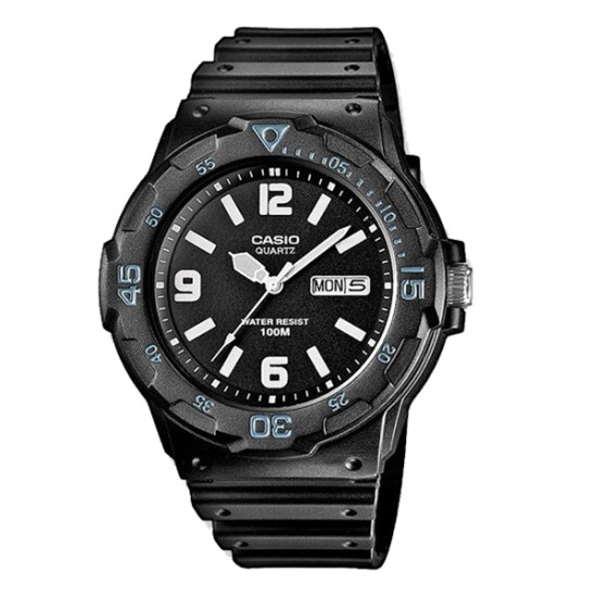 Reloj CASIO MRW200H-1B2VDF en Resina Negro Esfera 45mm 0