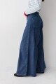 JEAN WIDE XL LINES Azul
