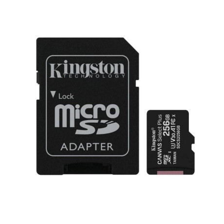 Tarjeta de memoria Micro SD 256 GB · Kingston Canvas Tarjeta de memoria Micro SD 256 GB · Kingston Canvas