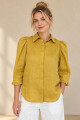 Camisa palma Mostaza