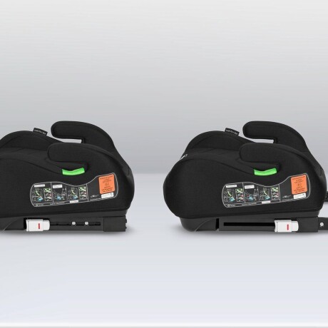 Booster con isofix 22 a 36kg Black carbon