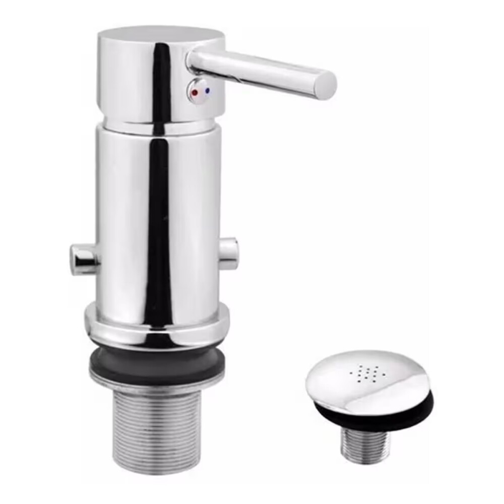 Grifería de bidet Monocomando con transferencia Milano Cromado Grifería De Bidet Monocomando Con Transferencia Milano Cromado