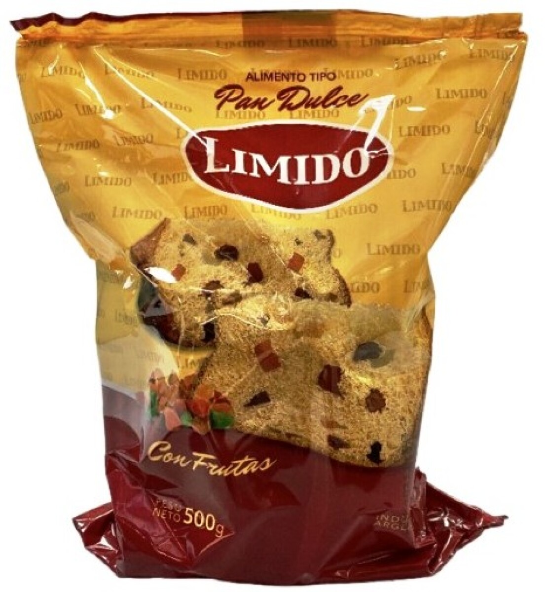 PAN DULCE LIMIDO 500G FRUTAS 