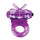 Anillo Vibrador Buzzy Butterfly Stretchable Ring Violeta