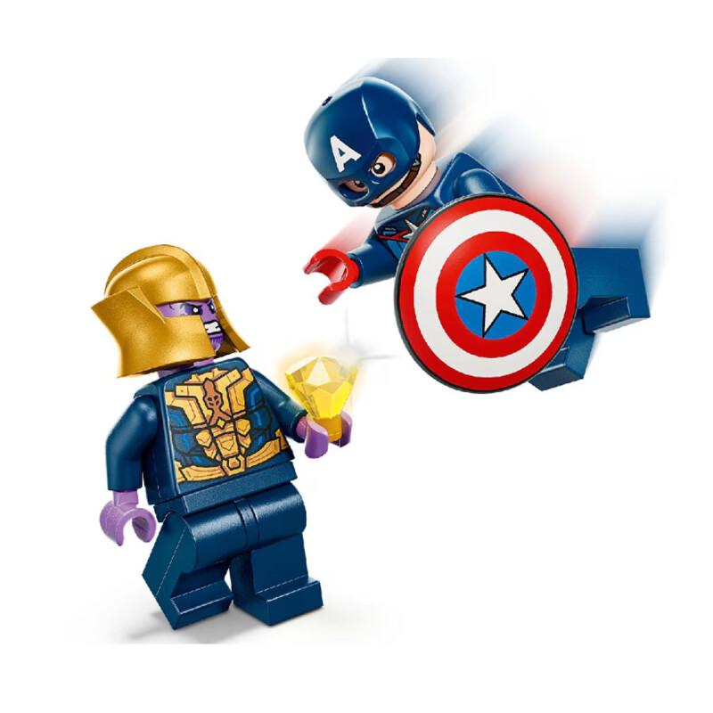 Capitán America vs Thanos Lego Capitán America vs Thanos Lego