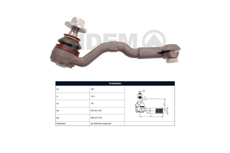 Puntero BMW X5 Xdrive 35I (F15) 14-18 Izq Puntero BMW X5 Xdrive 35I (F15) 14-18 Izq