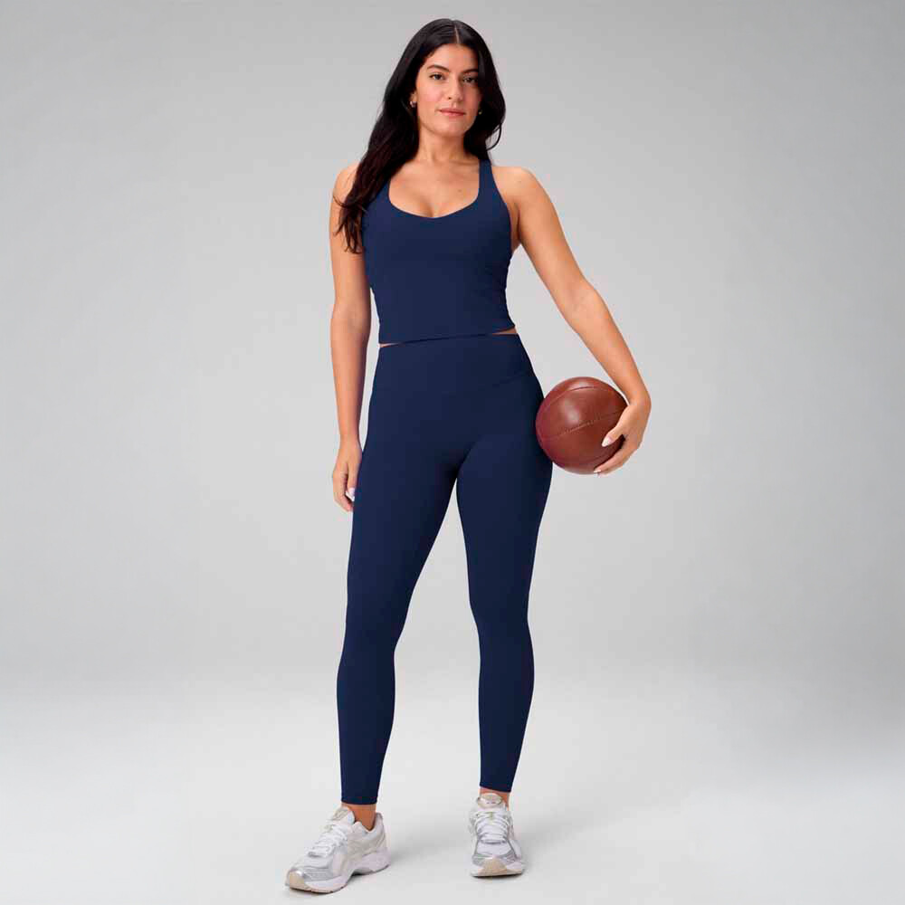 Bividi Anywhere Cropped Built-In Bra Bividi Mujer Deep Navy