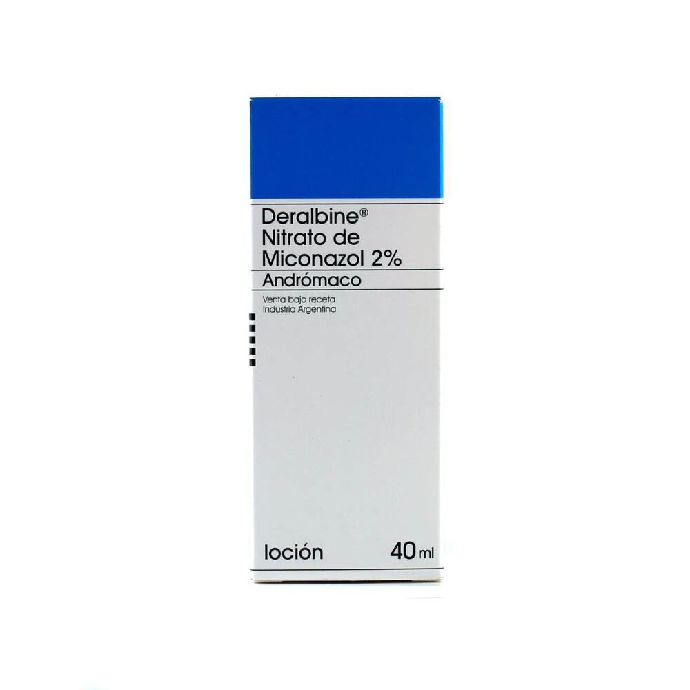 DERALBINE LOCION X 40 ML. FRASCO única