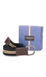 CINTO PAMPA 110 CMS. NEGRO C/ MARRON