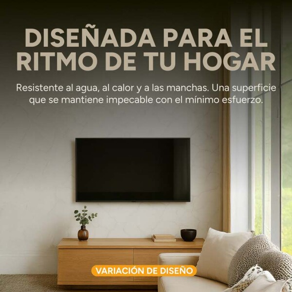 Placa PVC Símil Mármol 2,44x1,22m 3mm Resistente Agua Calor Diseño Mármol Gris
