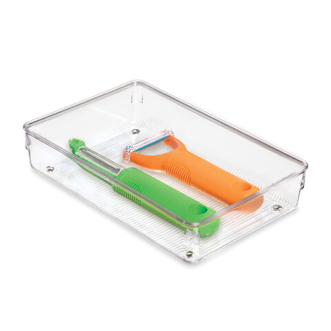 Organizador transparente p/ cajones 15 x 23 x 5cm TV1223