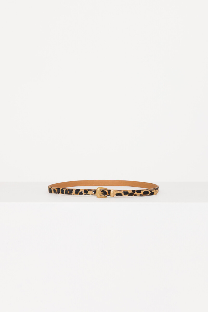 CINTURON VALENCIA WILD Leopardo