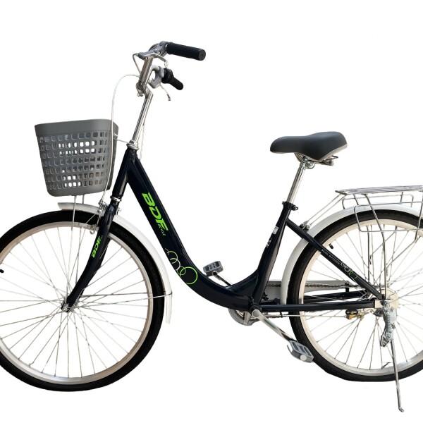 Bicicleta BDF Paseo Urbana Rodado 26 " Canasto Freno V-Brake Azul 1