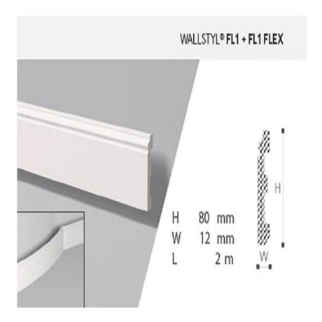 ZOCALO ECO FLOORSTYL- FL1 N/A