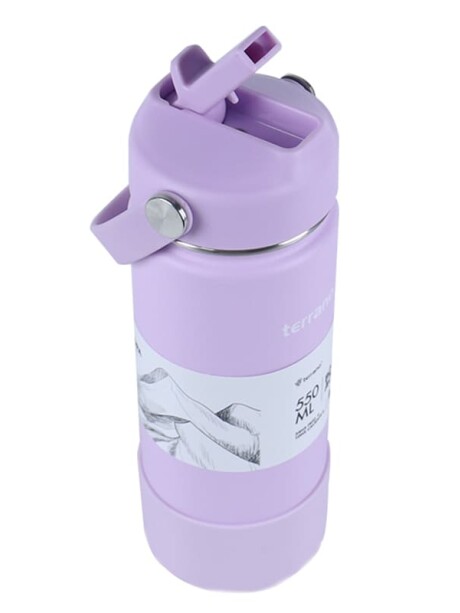 Botella Térmica con Pico 550mL. Lila
