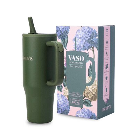 Vaso Termico Drinks Tropical Verde