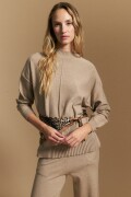 POLERA CASIOS Beige Melange