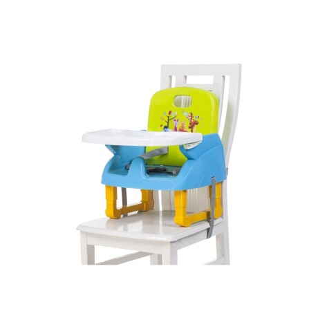 Silla de comer plegable portátil para bebés Amarillo