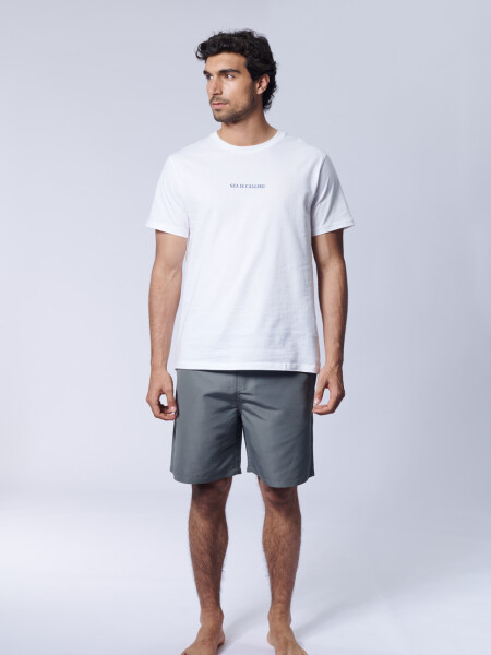 Short de baño ajustable Gris