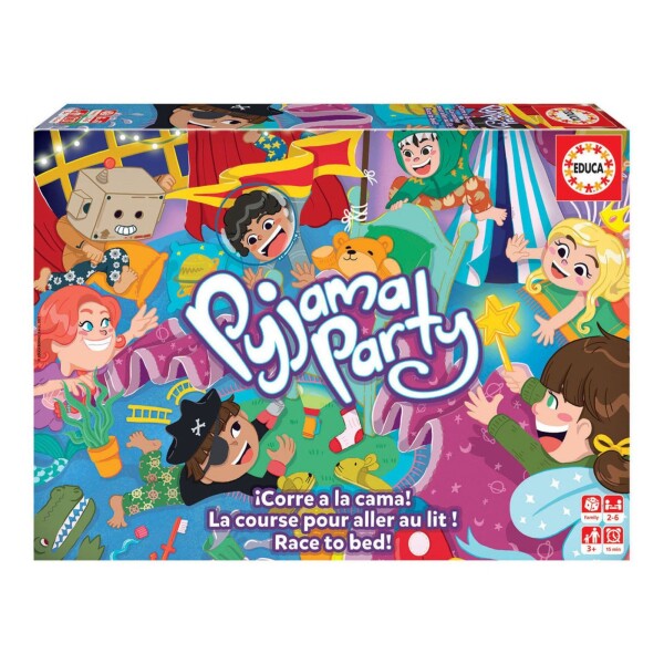 Juego Pijama Party Rompecabezas Pijamada Educa Niños Juego Pijama Party Rompecabezas Pijamada Educa Niños