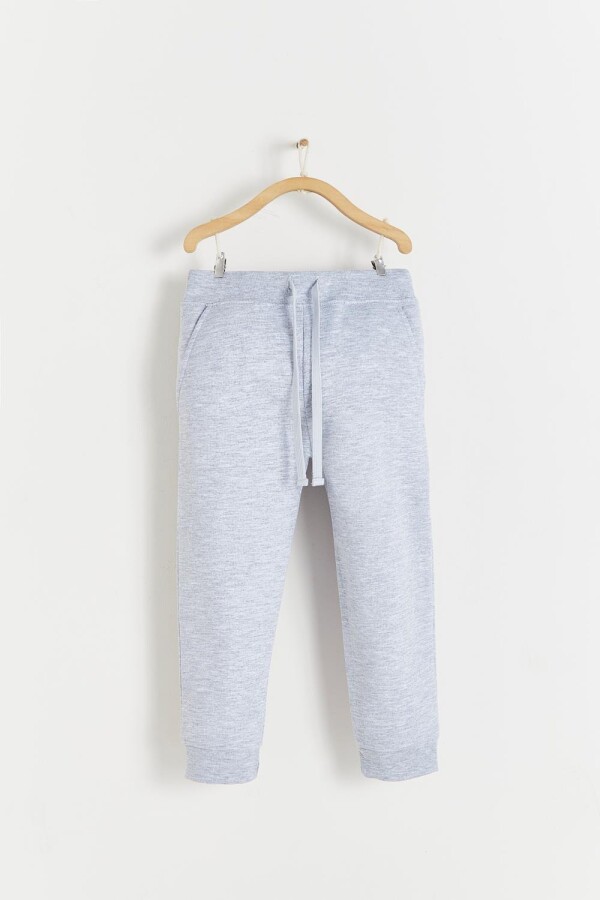 SWEATPANT PIMA COLORS Gris Melange