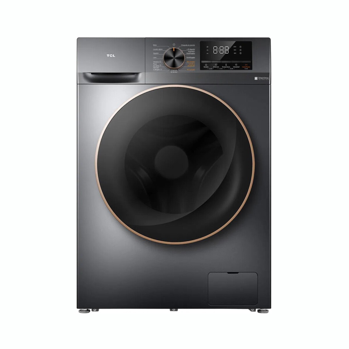 Lavasecarropas TCL C2210WD Carga Frontal Capacidad 10/7 KG 