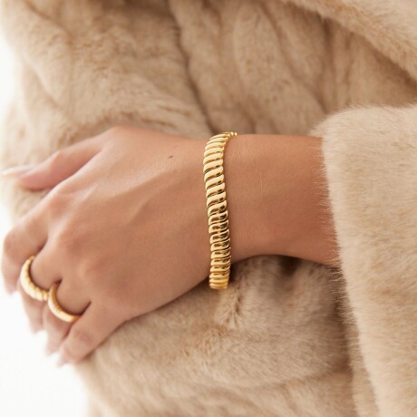 Pulsera Honey - Plata y Baño de Oro Pulsera Honey - Plata y Baño de Oro
