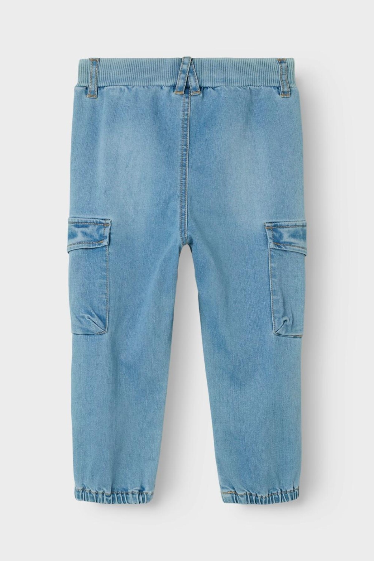 Jean Cargo Ben Medium Blue Denim