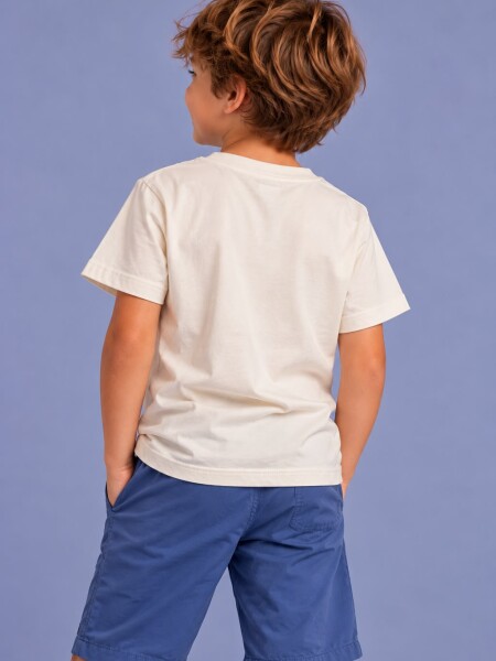 T-SHIRT N.SAILS 1502 M.C NIÑO me BEIGE