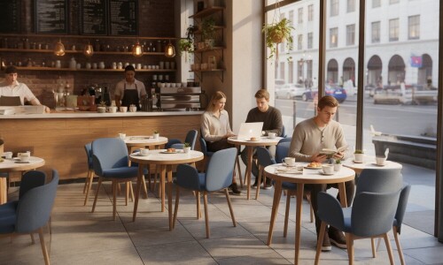 SILLA A APRIL1 azul Silla A April1 Azul