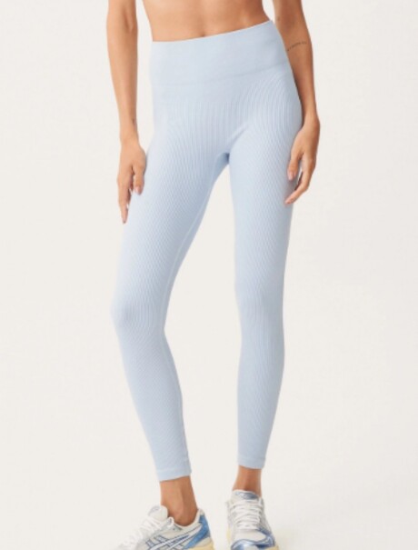 CALZA LEGGINGS DEPORTIVA CELESTE