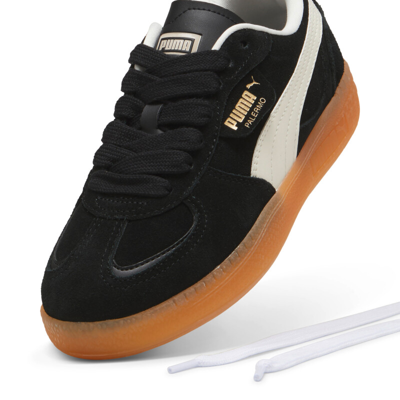 Championes Palermo Moda Xtra Gamuza de Mujer Crema