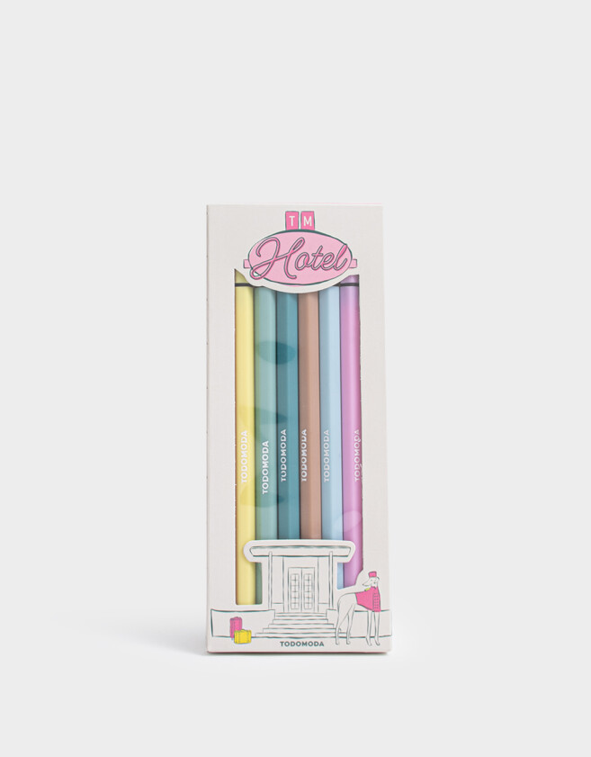 Lapices y Lapiceras Set Grande Set De Microfibras Hotel Tm - Combinacion Multicolor