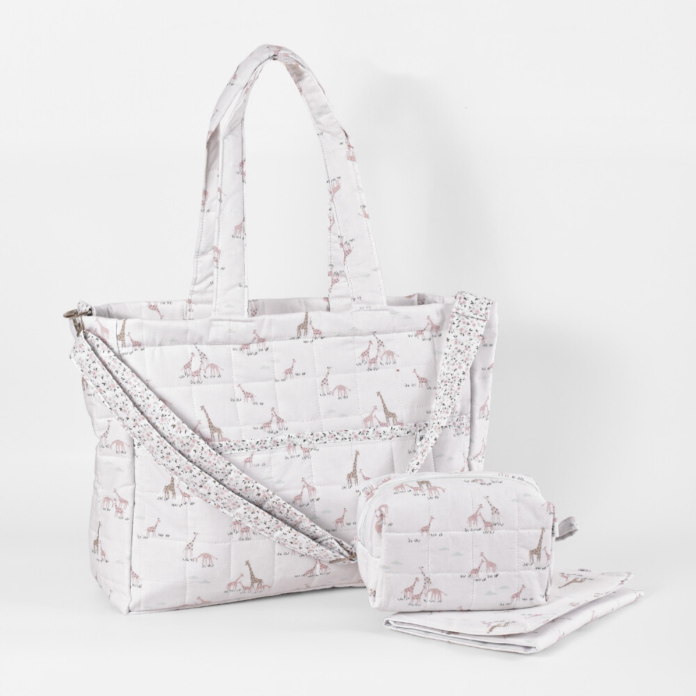 Bolso Bebe Kai II Jirafas Rosa
