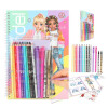Libro de colorear con set de colores Top Model Libro de colorear con set de colores Top Model