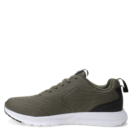 Championes Unisex Topper Boro III Verde Oliva - Negro