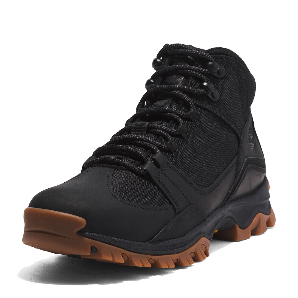 Botas Mt. Maddsen Mid Hombre Black Full Grain