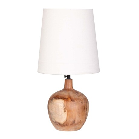LÁMPARA DE MESA DUNE I MADERA-DE-TECA NATURAL-BEIGE NATURAL
