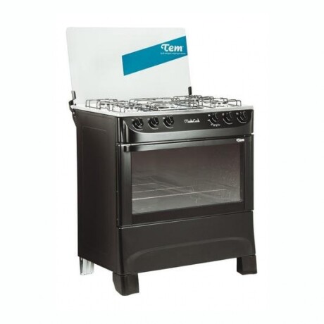 Cocina A Gas TEM Mastercook Cinco Hornallas - Negra Cocina A Gas TEM Mastercook Cinco Hornallas - Negra