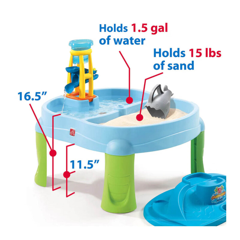 Mesa de agua y arena Bahía Splash & Scoop™ Step2 Mesa de agua y arena Bahía Splash & Scoop™ Step2