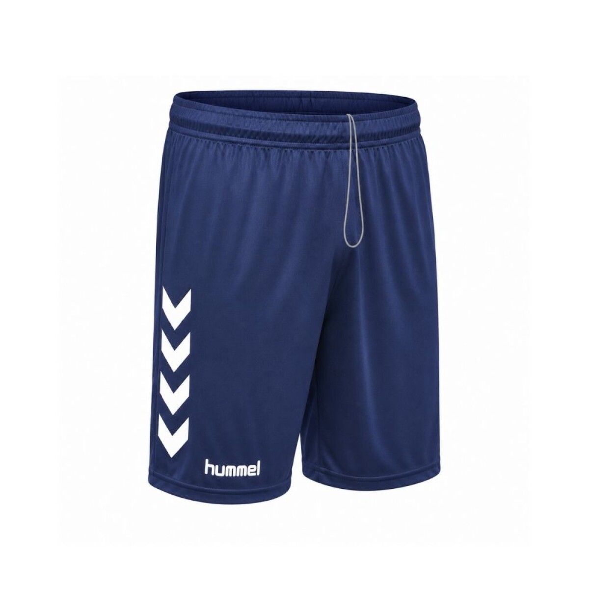 SHORT ENTRENAMIENTO HOMBRE - AZUL MARINO CON BLANCO 